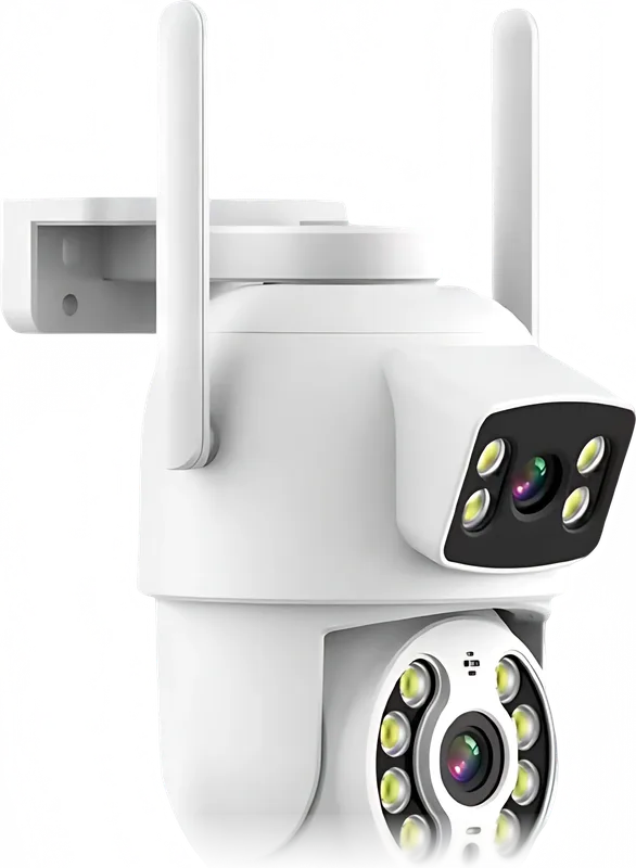 Cámara Dual Q29, cámara de seguridad wi-fi de doble lente, bala y domo ICEMEX